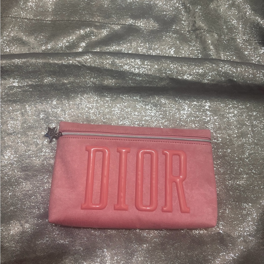 Pink Cosmetic Pouch